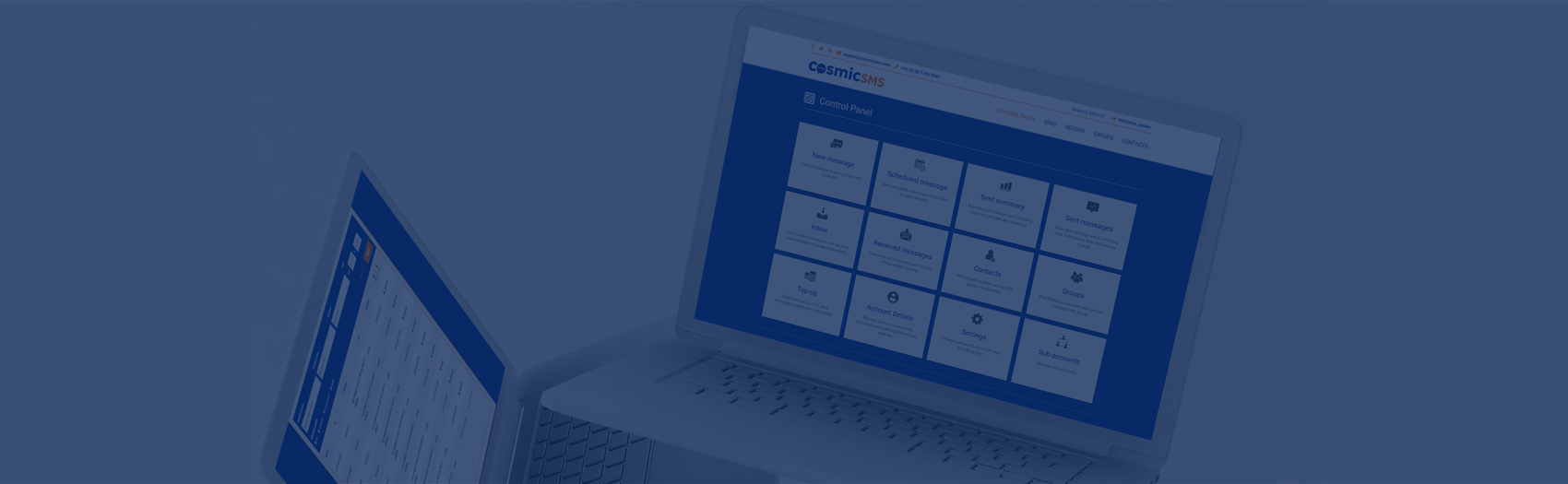 How to create SMS sub accounts
